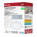 Direct Wire LED Downlight Satco S11827R1 12 Watt LED Direct Wire Downlight - Edge-lit - 6-Inch - CCT Selectable - Round - Remote Driver Satco