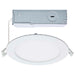 Direct Wire LED Downlight Satco S11827R1 12 Watt LED Direct Wire Downlight - Edge-lit - 6-Inch - CCT Selectable - Round - Remote Driver Satco