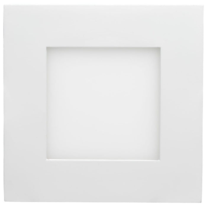 Direct Wire LED Downlight Satco S11829R1 10 Watt LED Direct Wire Downlight - Edge-lit - 4-Inch - CCT Selectable - Square - Remote Driver Satco