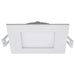 Direct Wire LED Downlight Satco S11829R1 10 Watt LED Direct Wire Downlight - Edge-lit - 4-Inch - CCT Selectable - Square - Remote Driver Satco
