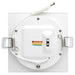 Direct Wire LED Downlight Satco S11829R1 10 Watt LED Direct Wire Downlight - Edge-lit - 4-Inch - CCT Selectable - Square - Remote Driver Satco