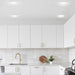 Direct Wire LED Downlight Satco S11829R1 10 Watt LED Direct Wire Downlight - Edge-lit - 4-Inch - CCT Selectable - Square - Remote Driver Satco