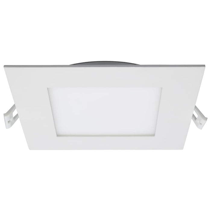 Direct Wire LED Downlight Satco S11830R1 12 Watt LED Direct Wire Downlight - Edge-lit - 6-Inch - CCT Selectable - Square - Remote Driver Satco
