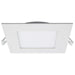 Direct Wire LED Downlight Satco S11830R1 12 Watt LED Direct Wire Downlight - Edge-lit - 6-Inch - CCT Selectable - Square - Remote Driver Satco