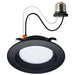 Downlight Retrofit Satco S11832R1 6.7 Watt - LED Downlight Retrofit - 4 Inch - CCT Selectable - 120 Volts - Black Finish Satco