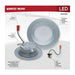 Downlight Retrofit Satco S11833R1 6.7 Watt - LED Downlight Retrofit - 4 Inch - CCT Selectable - 120 Volts - Brushed Nickel Finish Satco