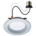 Downlight Retrofit Satco S11833R1 6.7 Watt - LED Downlight Retrofit - 4 Inch - CCT Selectable - 120 Volts - Brushed Nickel Finish Satco