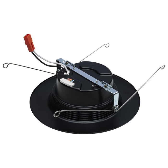 Downlight Retrofit Satco S11835R1 9 Watt - LED Downlight Retrofit - 5-6 Inch - CCT Selectable - 120 Volts - Black Finish Satco