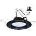 Downlight Retrofit Satco S11835R1 9 Watt - LED Downlight Retrofit - 5-6 Inch - CCT Selectable - 120 Volts - Black Finish Satco
