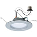 Downlight Retrofit Satco S11836R1 9 Watt - LED Downlight Retrofit - 5-6 Inch - CCT Selectable - 120 Volts - Brushed Nickel Finish Satco