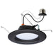 Downlight Retrofit Satco S11837R1 9 Watt - LED Downlight Retrofit - 5-6 Inch - CCT Selectable - 120 Volts - Bronze Finish Satco