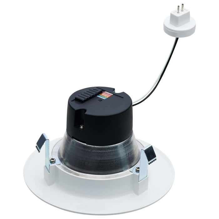 Downlight Retrofit Satco S11838 6.5 Watt LED Downlight Retrofit - 4 Inch Baffle - CCT Selectable - 12 Volts - Matte White Finish Satco