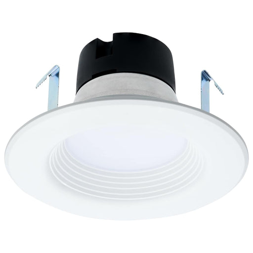 Downlight Retrofit Satco S11838 6.5 Watt LED Downlight Retrofit - 4 Inch Baffle - CCT Selectable - 12 Volts - Matte White Finish Satco