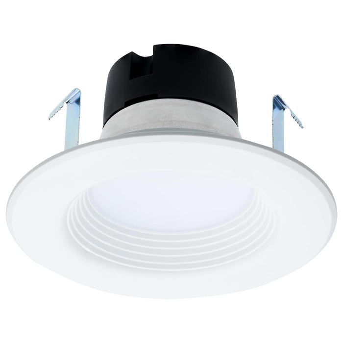 Downlight Retrofit Satco S11838 6.5 Watt LED Downlight Retrofit - 4 Inch Baffle - CCT Selectable - 12 Volts - Matte White Finish Satco