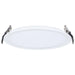 Direct Wire LED Downlight Satco S11847 20 Watt - 8 Inch LED Direct Wire Downlight - Remote Driver - CCT Selectable - Dual Dimming - Flat Face - Round - White Finish Satco