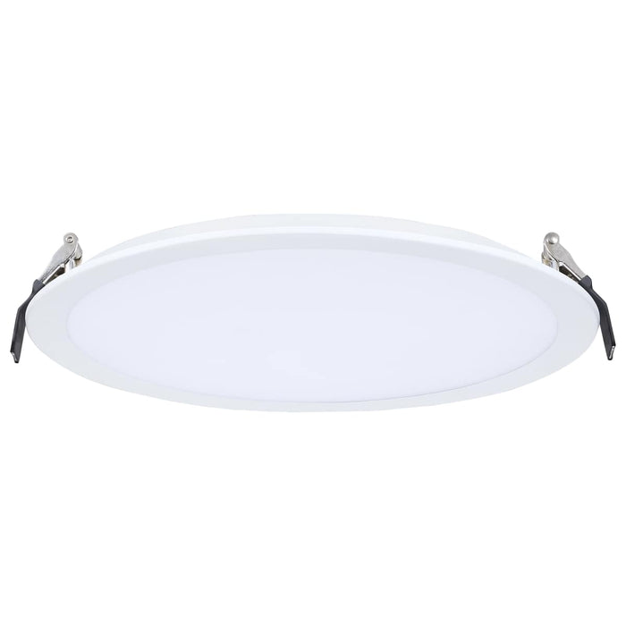 Direct Wire LED Downlight Satco S11848 30 Watt - 10 Inch LED Direct Wire Downlight - Remote Driver - CCT Selectable - Dual Dimming - Flat Face - Round - White Finish Satco