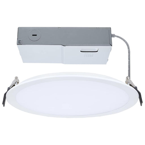 Direct Wire LED Downlight Satco S11848 30 Watt - 10 Inch LED Direct Wire Downlight - Remote Driver - CCT Selectable - Dual Dimming - Flat Face - Round - White Finish Satco