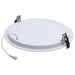 Direct Wire LED Downlight Satco S11849 38 Watt - 12 Inch LED Direct Wire Downlight - Remote Driver - CCT Selectable - Dual Dimming - Flat Face - Round - White Finish Satco