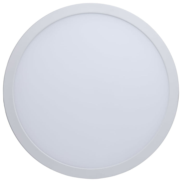 Direct Wire LED Downlight Satco S11849 38 Watt - 12 Inch LED Direct Wire Downlight - Remote Driver - CCT Selectable - Dual Dimming - Flat Face - Round - White Finish Satco