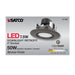 Direct Wire LED Downlight Satco S11856 7.5 Watt - LED Retrofit Downlight - Gimbaled - 120 Volt - CCT Selectable - Bronze Finish Satco