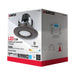 Direct Wire LED Downlight Satco S11856 7.5 Watt - LED Retrofit Downlight - Gimbaled - 120 Volt - CCT Selectable - Bronze Finish Satco
