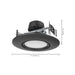 Direct Wire LED Downlight Satco S11857 10.5 Watt - LED Retrofit Downlight - Gimbaled - 120 Volt - CCT Selectable - Black Finish Satco