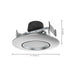 Direct Wire LED Downlight Satco S11858 10.5 Watt - LED Retrofit Downlight - Gimbaled - 120 Volt - CCT Selectable - Brushed Nickel Finish Satco