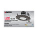 Direct Wire LED Downlight Satco S11859 10.5 Watt - LED Retrofit Downlight - Gimbaled - 120 Volt - CCT Selectable - Bronze Finish Satco