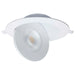 Remote Driver LED Downlight Satco S11860 15 Watt - CCT Selectable - LED Direct Wire Downlight - Gimbaled - 6 Inch Round - Remote Driver - White Satco