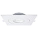Remote Driver LED Downlight Satco S11861 15 Watt - CCT Selectable - LED Direct Wire Downlight - Gimbaled - 6 Inch Square - Remote Driver - White Satco