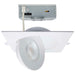 Remote Driver LED Downlight Satco S11861 15 Watt - CCT Selectable - LED Direct Wire Downlight - Gimbaled - 6 Inch Square - Remote Driver - White Satco