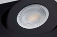Remote Driver LED Downlight Satco S11863 15 Watt - CCT Selectable - LED Direct Wire Downlight - Gimbaled - 6 Inch Square - Remote Driver - Black Satco