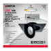 Remote Driver LED Downlight Satco S11863 15 Watt - CCT Selectable - LED Direct Wire Downlight - Gimbaled - 6 Inch Square - Remote Driver - Black Satco