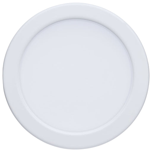 Remote Driver LED Downlight Satco S11864R1 10 Watt LED - Fire Rated 4 Inch Direct Wire Slim Fit Flat Face Downlight - Round Shape - White Finish - CCT Selectable - 120 Volts - Dimmable Satco