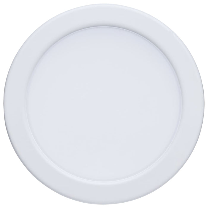 Remote Driver LED Downlight Satco S11864R1 10 Watt LED - Fire Rated 4 Inch Direct Wire Slim Fit Flat Face Downlight - Round Shape - White Finish - CCT Selectable - 120 Volts - Dimmable Satco