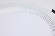 Remote Driver LED Downlight Satco S11867R1 13 Watt LED - Fire Rated 6 Inch Direct Wire Slim Fit Step Baffle Downlight - Round Shape - White Finish - CCT Selectable - 120 Volts - Dimmable Satco