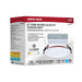 Remote Driver LED Downlight Satco S11867R1 13 Watt LED - Fire Rated 6 Inch Direct Wire Slim Fit Step Baffle Downlight - Round Shape - White Finish - CCT Selectable - 120 Volts - Dimmable Satco