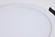 Remote Driver LED Downlight Satco S11869R1 13 Watt LED - Fire Rated 6 Inch - Direct Wire Slim Fit Flat Face Downlight - Round Shape - White Finish - CCT Selectable - 120-277 Volts - 0-10V Dimmable Satco