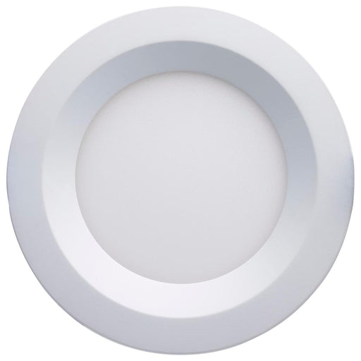 Direct Wire LED Downlight Satco S11870R1 10 Watt LED Direct Wire Downlight - Slimfit - Smooth Baffle - 4 Inch - CCT Selectable - Round - Remote Driver - White Finish Satco