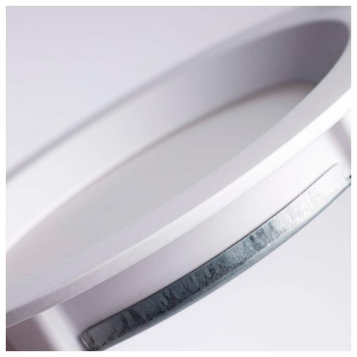 Direct Wire LED Downlight Satco S11870R1 10 Watt LED Direct Wire Downlight - Slimfit - Smooth Baffle - 4 Inch - CCT Selectable - Round - Remote Driver - White Finish Satco