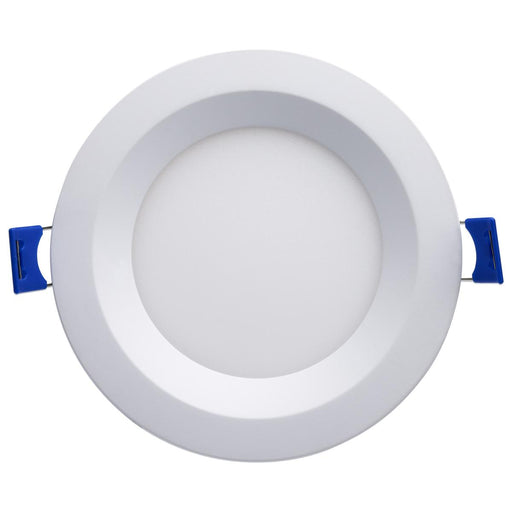 LED Downlight Satco S11870 12WLED/DW/4/CCT-SEL/RND/RD/WH 12W LED Low Profile Regress Baffle LED Downlight CCT Selectable Satco