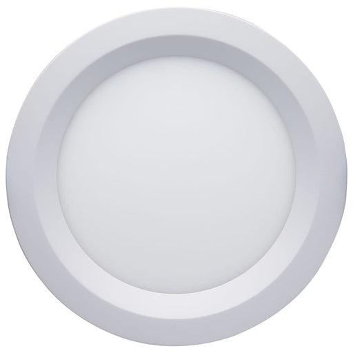 Direct Wire LED Downlight Satco S11872R1 13 Watt LED Direct Wire Downlight - Slimfit - Smooth Baffle - 6 Inch - CCT Selectable - Round - Remote Driver - White Finish Satco