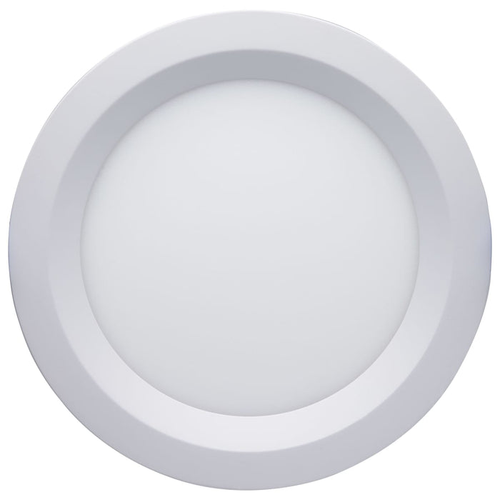 Direct Wire LED Downlight Satco S11872R1 13 Watt LED Direct Wire Downlight - Slimfit - Smooth Baffle - 6 Inch - CCT Selectable - Round - Remote Driver - White Finish Satco