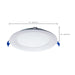 Direct Wire LED Downlight Satco S11872R1 13 Watt LED Direct Wire Downlight - Slimfit - Smooth Baffle - 6 Inch - CCT Selectable - Round - Remote Driver - White Finish Satco