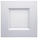 Direct Wire LED Downlight Satco S11873R1 12 Watt LED Direct Wire Downlight - Slimfit - Smooth Baffle - 6 Inch - CCT Selectable - Square - Remote Driver - White Finish Satco
