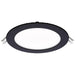 Direct Wire LED Downlight Satco S11875R1 12 Watt LED Direct Wire Downlight - 6-Inch - CCT Selectable - Round - Remote Driver - Black Finish Satco