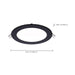Direct Wire LED Downlight Satco S11875R1 12 Watt LED Direct Wire Downlight - 6-Inch - CCT Selectable - Round - Remote Driver - Black Finish Satco