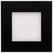 Direct Wire LED Downlight Satco S11876R1 10 Watt LED Direct Wire Downlight - 4-Inch - CCT Selectable - Square - Remote Driver - Black Finish Satco