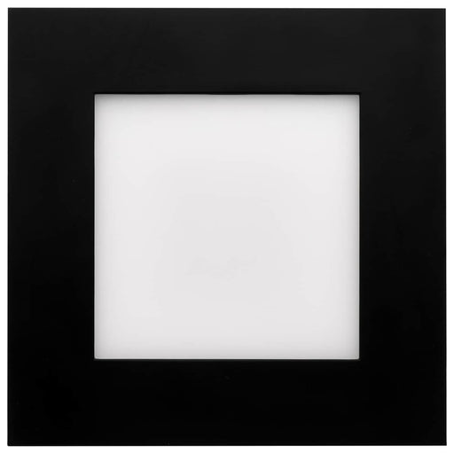 Direct Wire LED Downlight Satco S11877R1 12 Watt LED Direct Wire Downlight - 6-Inch - CCT Selectable - Square - Remote Driver - Black Finish Satco