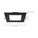 Direct Wire LED Downlight Satco S11877R1 12 Watt LED Direct Wire Downlight - 6-Inch - CCT Selectable - Square - Remote Driver - Black Finish Satco